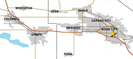 Service Area Map