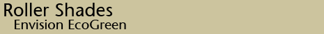 Envision EcoGreen Roller Shades
